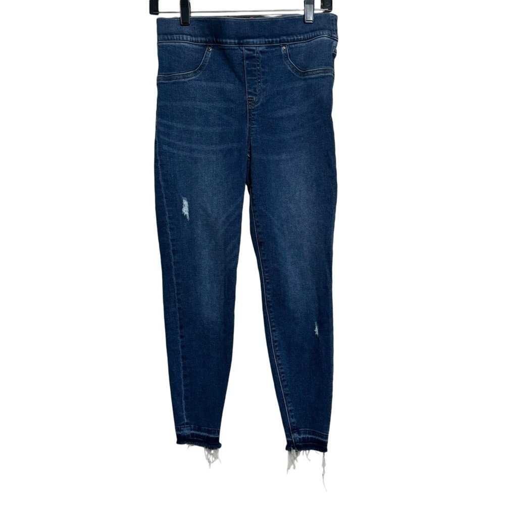 Spanx distressed skinny jeans size M